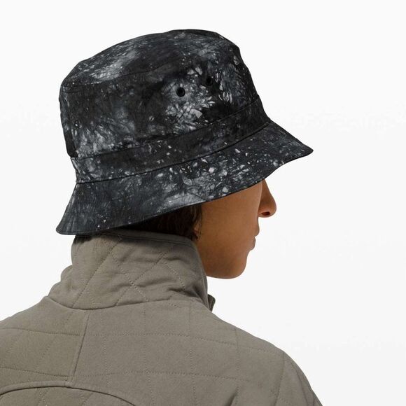 Lululemon On My Level Bucket Hat Ink Vapor Ice Grey Multi NWT - Picture 2 of 7